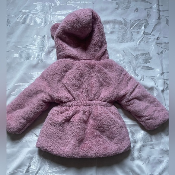 Girls 2T Faux Fur Pink Full Zip Hood Winter Coat
Warm Fluffy Dressy Toddler - Picture 4 of 5